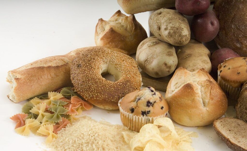 Os alimentos que conteñen hidratos de carbono descomponse no corpo antes da glicosa